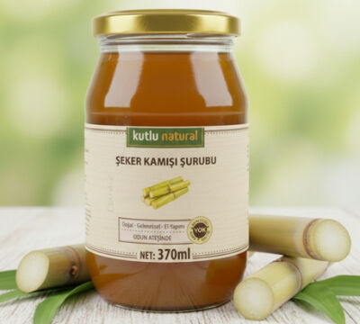Doğal Enerji Kaynağı: %100 Saf Şeker Kamışı Şurubu 370 ml. - 1